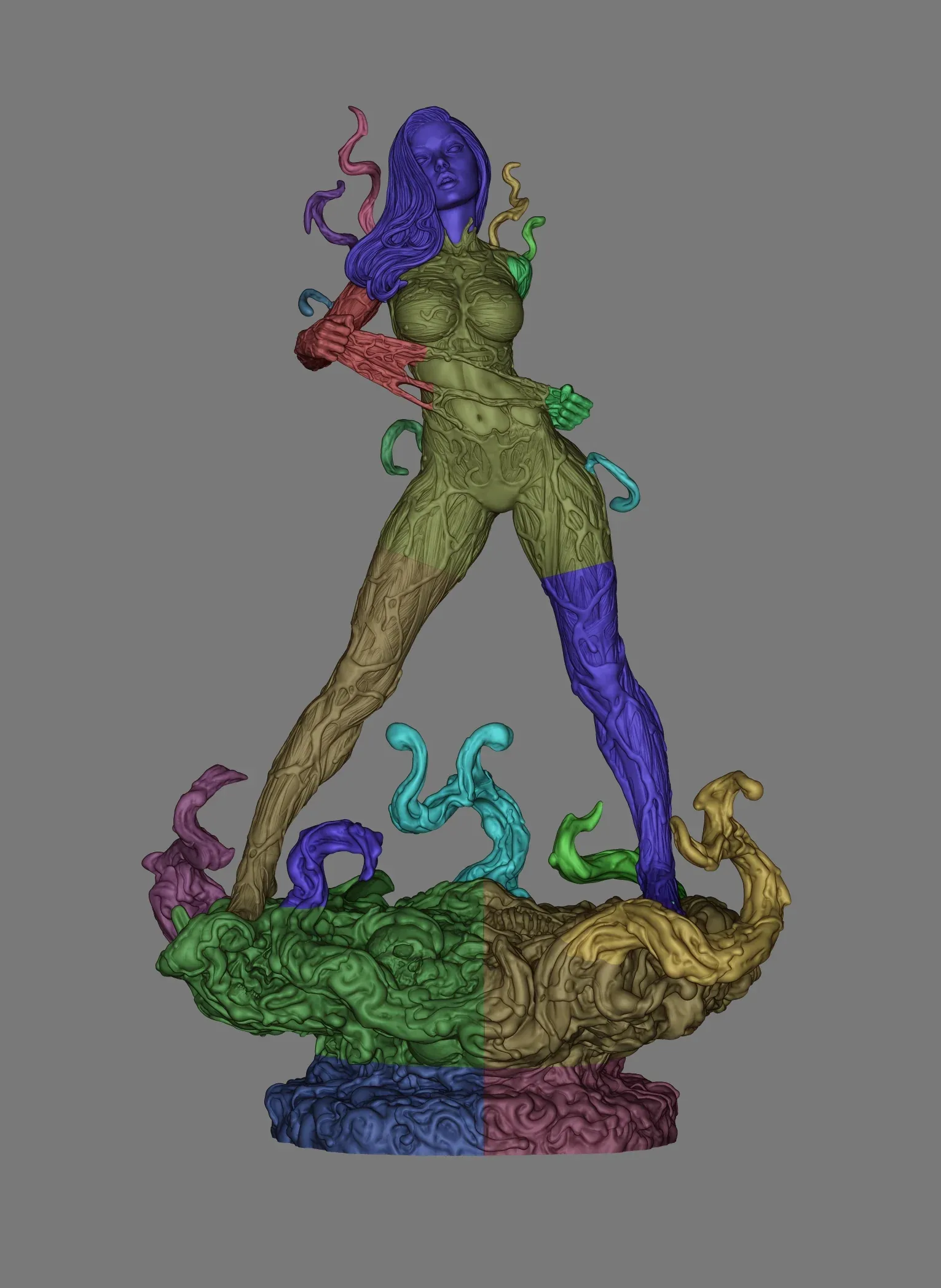 Mary Jane Carnage | Maximum Detailed 16K 3D printed figure product image 8