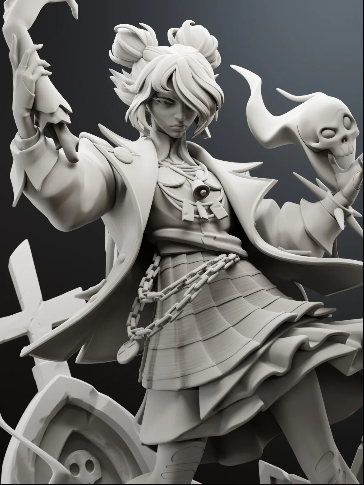 Graves Deadlock Collector-Grade 16K Resin Action Figure - alternate view